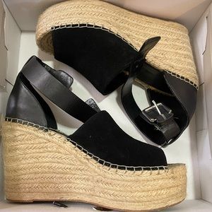 Marc Fisher Alida Espadrille Wedge, Size 9 NWOT. Only tired on!